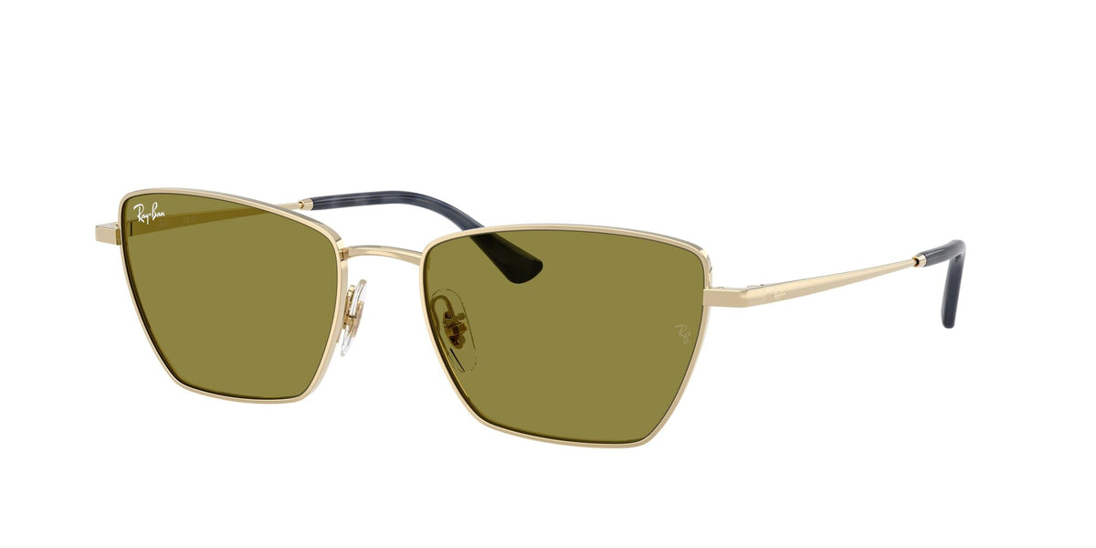 Ray-Ban 0RB37839213256 Pale Gold/ Green