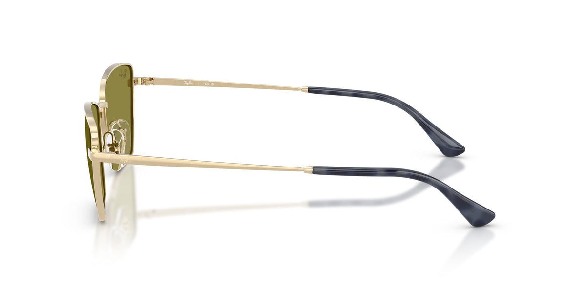 Ray-Ban 0RB37839213256 Pale Gold/ Green
