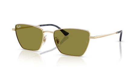 Ray-Ban 0RB37839213256 Pale Gold/ Green
