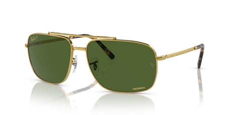 Ray-Ban  0RB3796 9196P1 62 Gold/ Dark Green 62 / Crystal / Metal / Metal