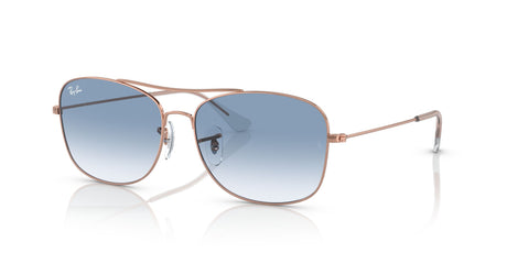 RB 3799 Ray-Ban  Rose Gold / Gradient Blue 57 57 / Crystal / Metal / Metal