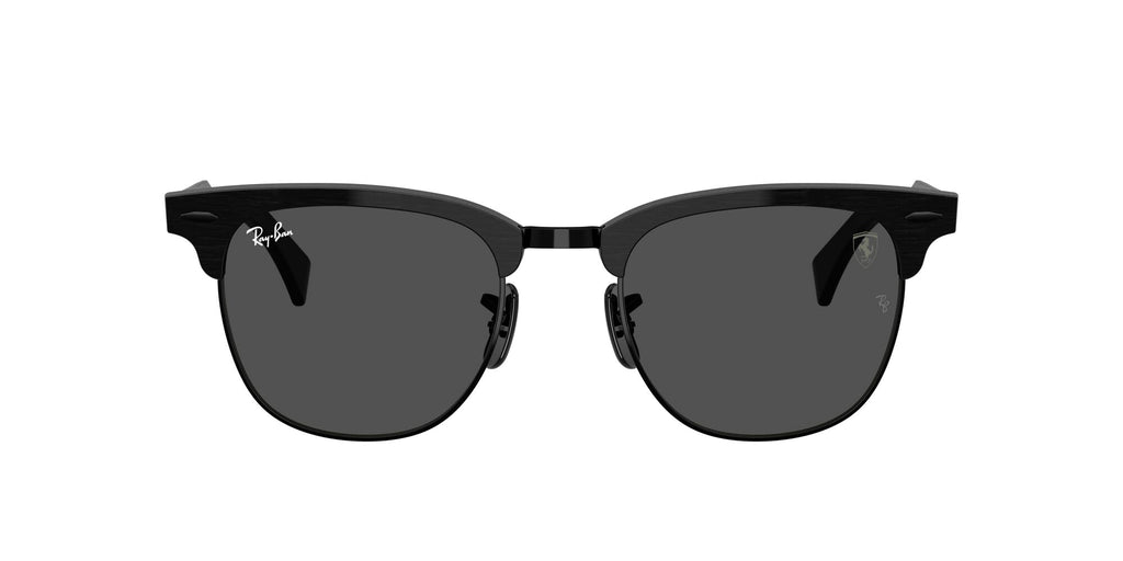 Ray-Ban  0RB3807M F111B1 51 Brushed Black On Black/ Dark Grey