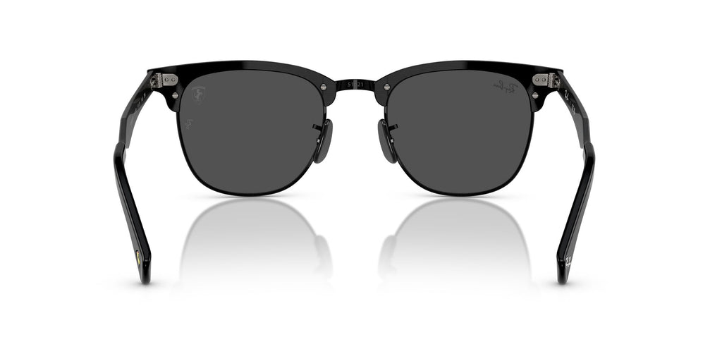 Ray-Ban  0RB3807M F111B1 51 Brushed Black On Black/ Dark Grey