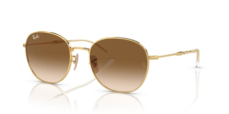Ray-Ban  0RB3809 001/51 53 Gold/ Light Brown 53 / Crystal / Metal / Metal