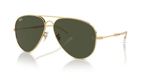 Ray-Ban Old Aviator 0RB3825 001/31 62 Gold/ Green