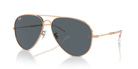 Ray-Ban Old Aviator 0RB3825 9202R5 62 Rose Gold/ Blue