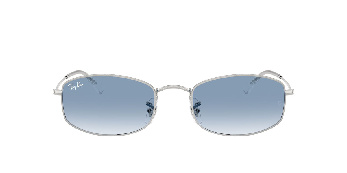 Ray Ban 0RB3832 003/3F 55 Silver/ Clear Gradient Blue