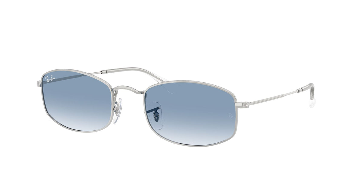 Ray Ban 0RB3832 003/3F 55 Silver/ Clear Gradient Blue