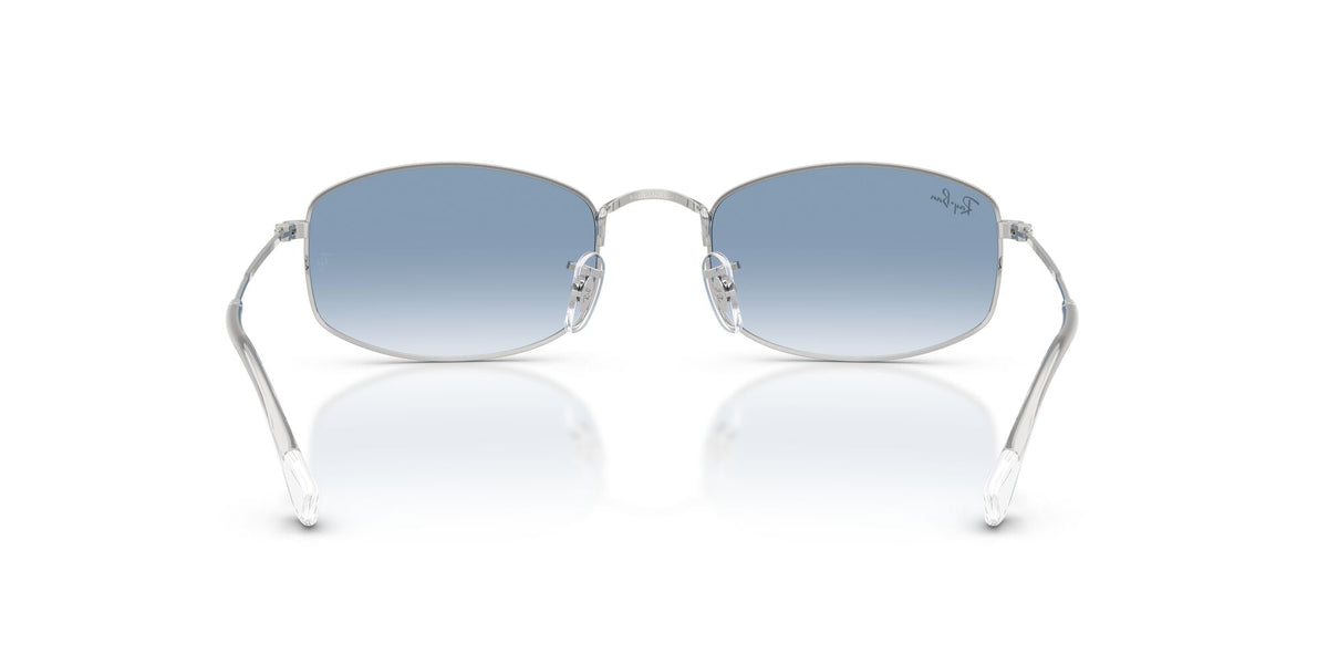 Ray Ban 0RB3832 003/3F 55 Silver/ Clear Gradient Blue