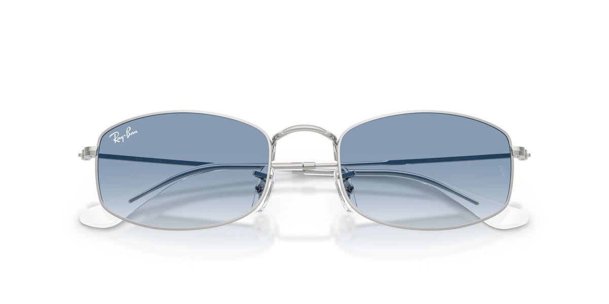 Ray Ban 0RB3832 003/3F 55 Silver/ Clear Gradient Blue