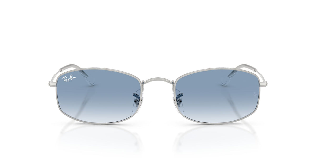Ray Ban 0RB3832 003/3F 55 Silver/ Clear Gradient Blue