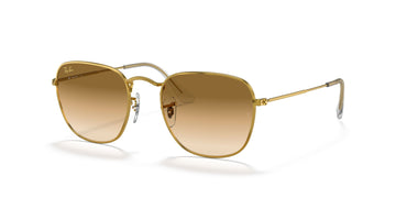 Ray-Ban Frank 0RB3857 919651 51 Gold/ Light Brown Gradient 51 / Crystal / Metal / Metal