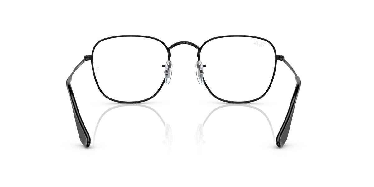 RB 3857 Ray-Ban Frank Black / Clear/Grey 48 48 / Crystal / Metal / Metal