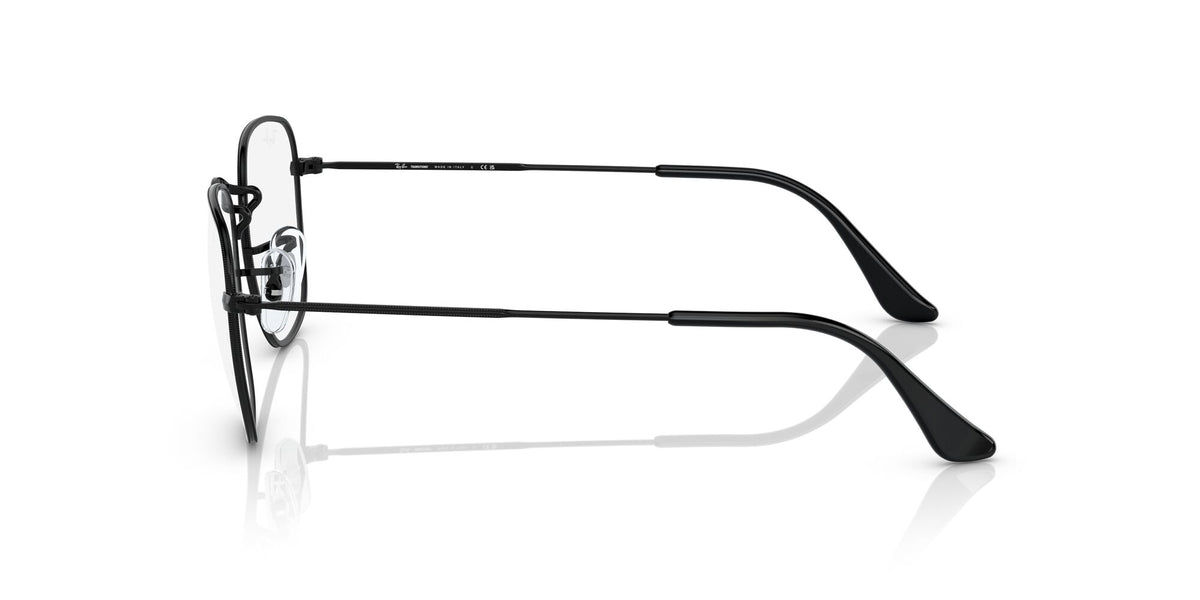 Ray-Ban Frank 0RB3857 002/GH 51 Black/ Clear/Grey 51 / Crystal / Metal / Metal