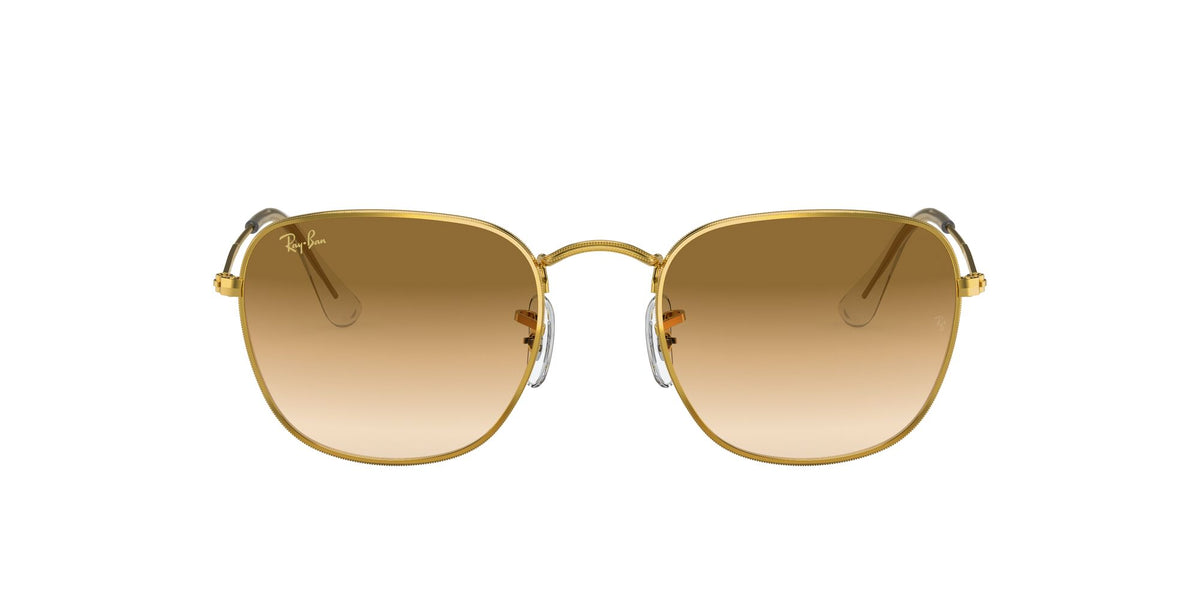 Ray-Ban Frank 0RB3857 919651 51 Gold/ Light Brown Gradient 51 / Crystal / Metal / Metal