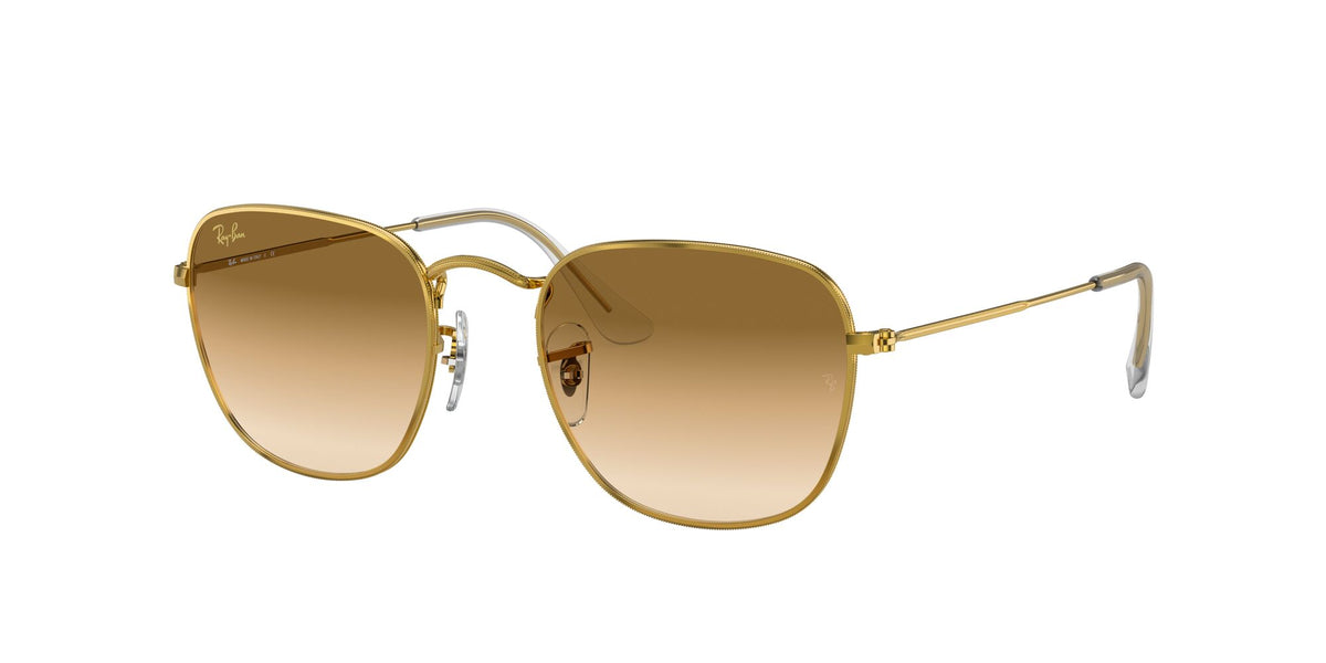 Ray-Ban Frank 0RB3857 919651 51 Gold/ Light Brown Gradient 51 / Crystal / Metal / Metal