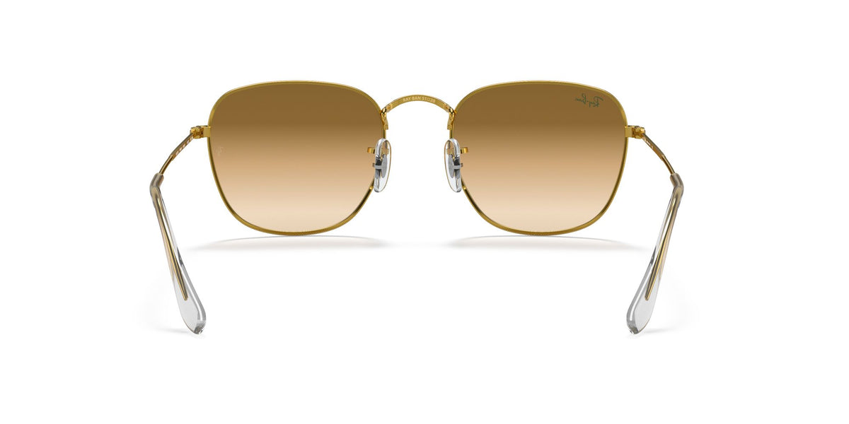 Ray-Ban Frank 0RB3857 919651 51 Gold/ Light Brown Gradient 51 / Crystal / Metal / Metal