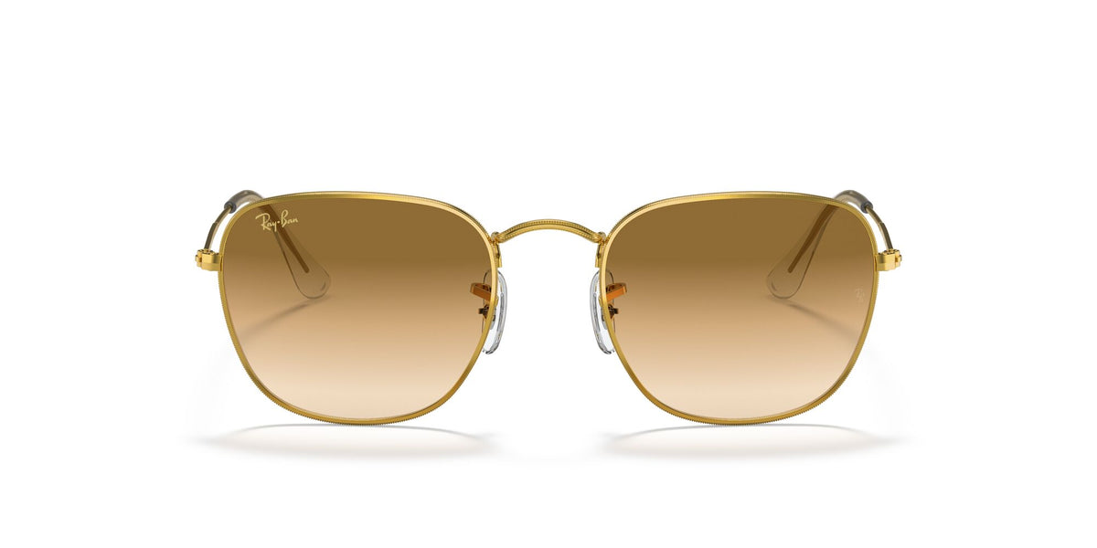 Ray-Ban Frank 0RB3857 919651 51 Gold/ Light Brown Gradient 51 / Crystal / Metal / Metal