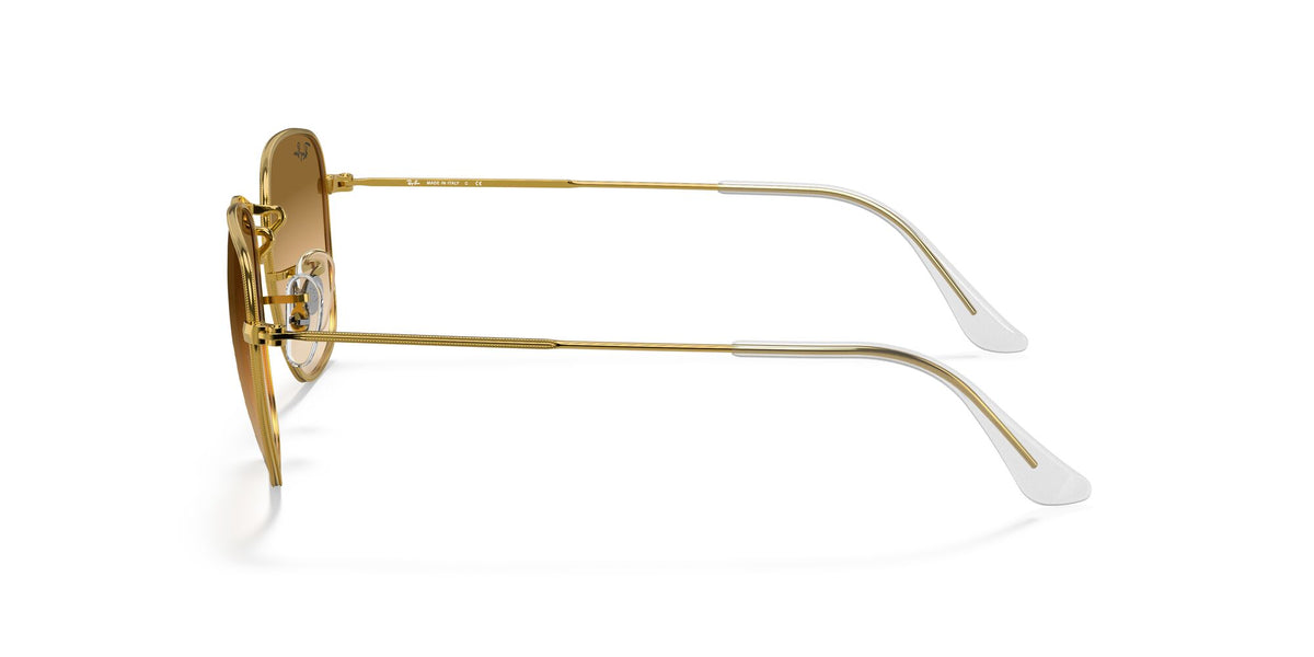 Ray-Ban Frank 0RB3857 919651 51 Gold/ Light Brown Gradient 51 / Crystal / Metal / Metal