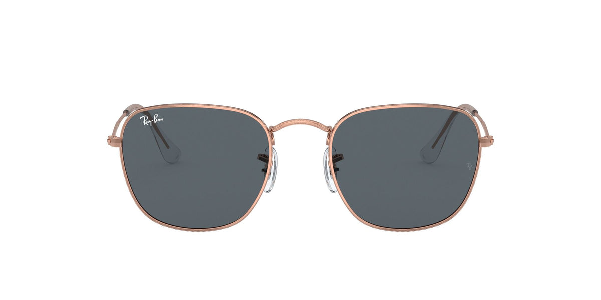 Ray-Ban Frank 0RB3857 9202R5 51 Rose Gold/ Blue 51 / Crystal / Metal / Metal