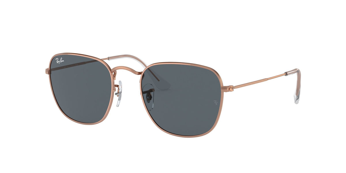 Ray-Ban Frank 0RB3857 9202R5 54 Rose Gold/ Blue 54 / Crystal / Metal / Metal
