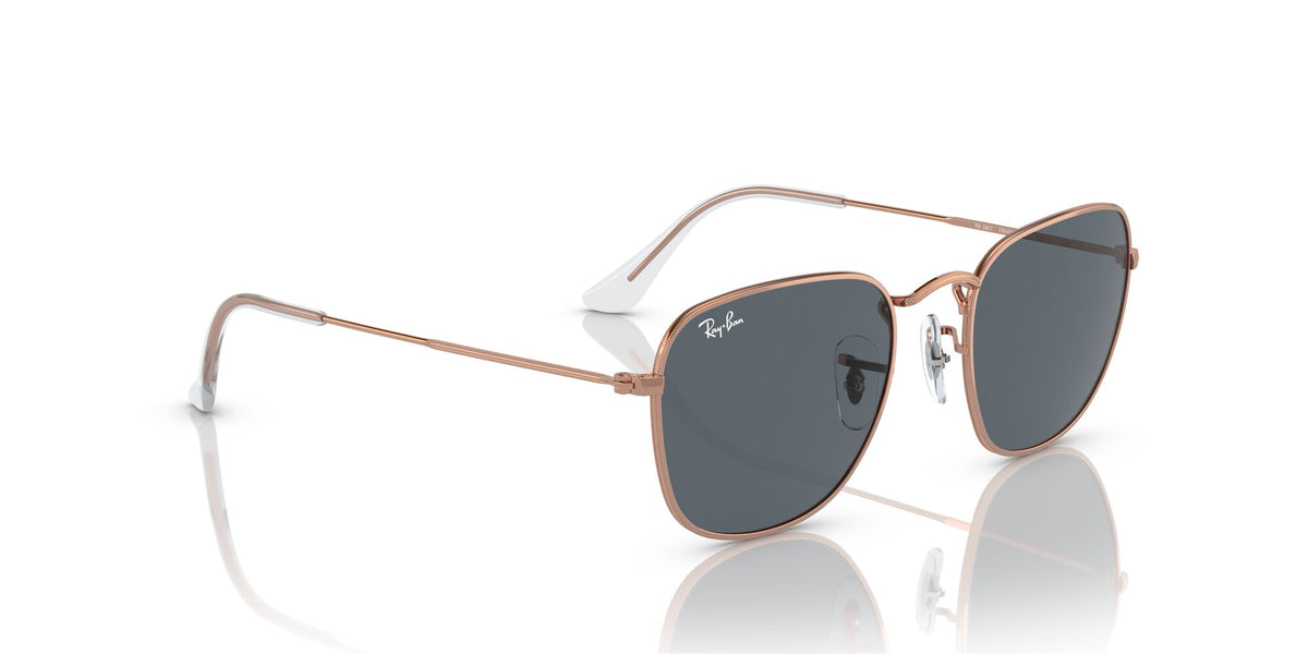 Ray-Ban Frank 0RB3857 9202R5 54 Rose Gold/ Blue 54 / Crystal / Metal / Metal