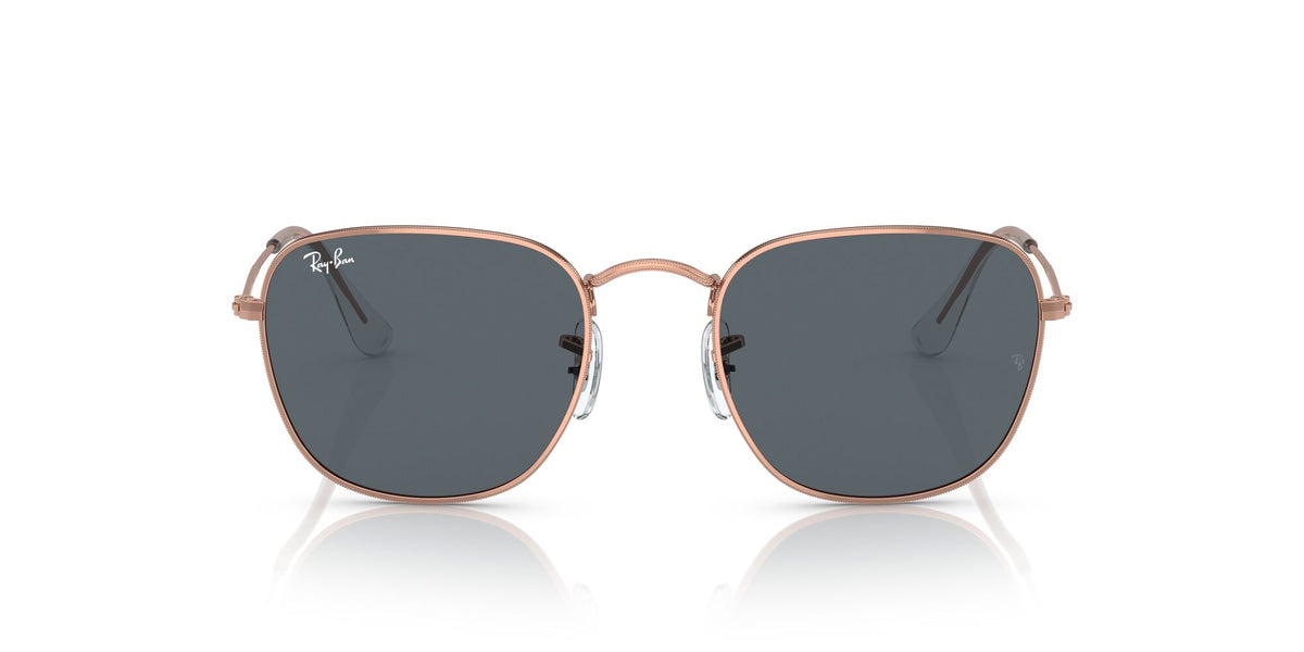 Ray-Ban Frank 0RB3857 9202R5 54 Rose Gold/ Blue 54 / Crystal / Metal / Metal