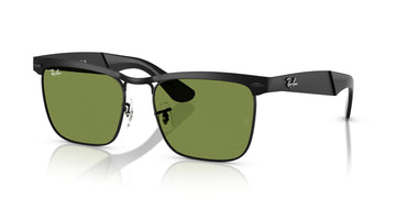 Ray-Ban Wayfarer Deluxe RB3875 006/4E 56 Matte Black / Green