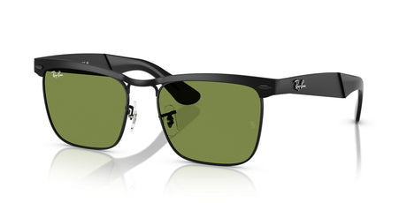 Ray-Ban Wayfarer Deluxe RB3875 006/4E 53 Matte Black / Green