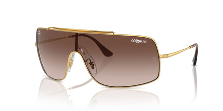 Ray-Ban Wings Iii 0RB3897 001/13 36 Gold/ Brown