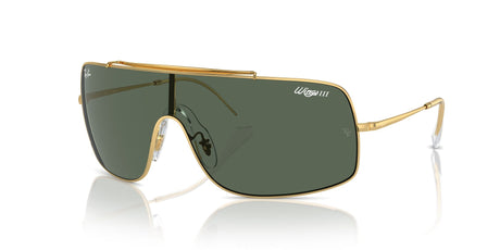 Ray-Ban Wings Iii 0RB3897 001/71 36 Gold/ Dark Green