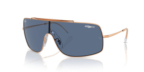 Ray-Ban Wings Iii 0RB3897 920280 36 Rose Gold/ Dark Blue