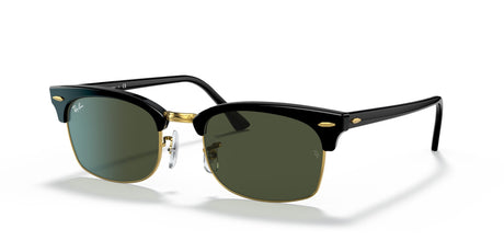 Ray-Ban Clubmaster Square 0RB3916 130331 52 Black/ Green 52 / Crystal / Acetate / Propionate