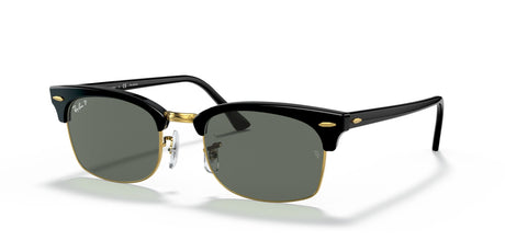 Ray-Ban Clubmaster Square 0RB3916 130358 52 Black/ Polarized Green Classic G-15 52 / Crystal / Acetate / Propionate