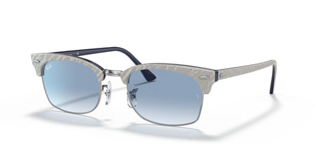 RB 3916F Ray-Ban Clubmaster Square Light Grey / Light Blue Gradient 55 55 / Crystal / Acetate / Acetate