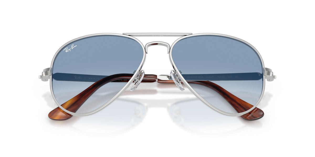Ray Ban 0RB3925 003/3F 62 Silver/ Clear Gradient Blue