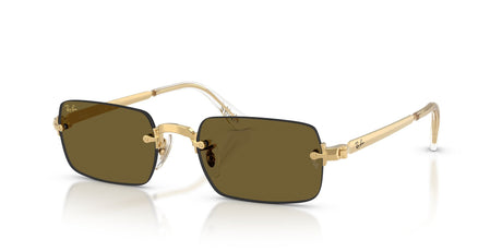 Ray-Ban 0RB39280017354 Arista Gold/ Dark Brown