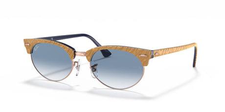 RB 3946 Ray-Ban Clubmaster Oval Beige / Light Blue Gradient 52 52 / Crystal / Acetate / Propionate