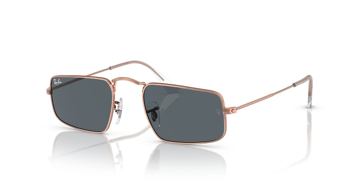 Ray-Ban Julie 0RB3957 9202R5 49 Rose Gold/ Blue 49 / Crystal / Metal / Metal