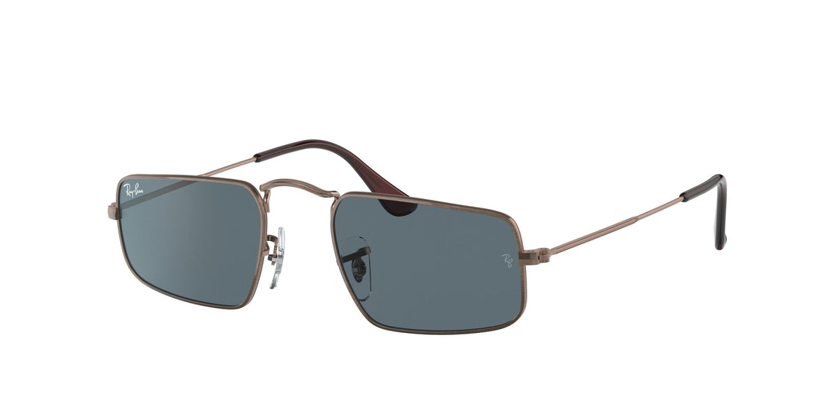 Ray-Ban Julie 0RB3957 9230R5 49 Antique Copper/ Blue 49 / Crystal / Metal / Metal