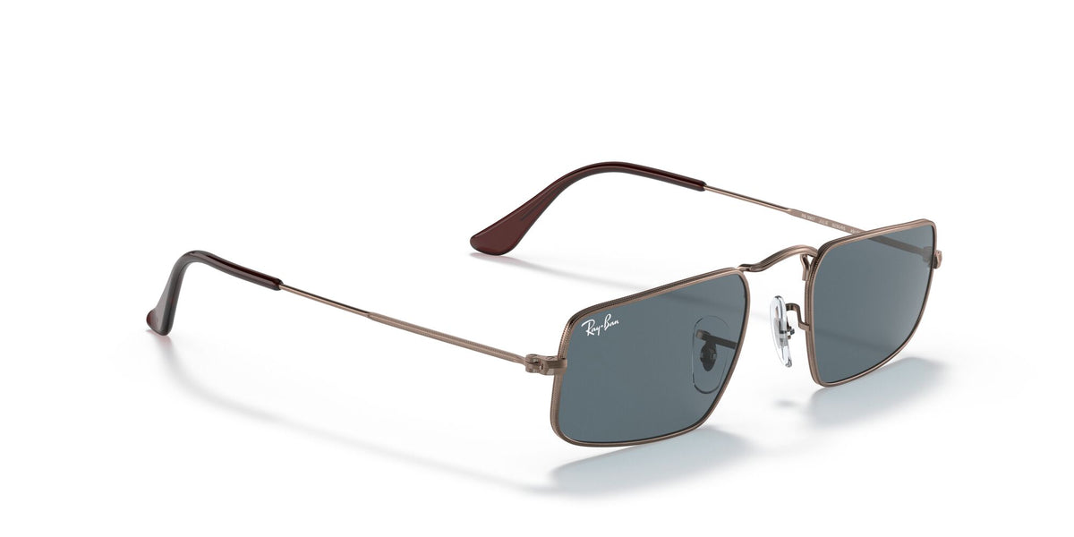 Ray-Ban Julie 0RB3957 9230R5 49 Antique Copper/ Blue 49 / Crystal / Metal / Metal