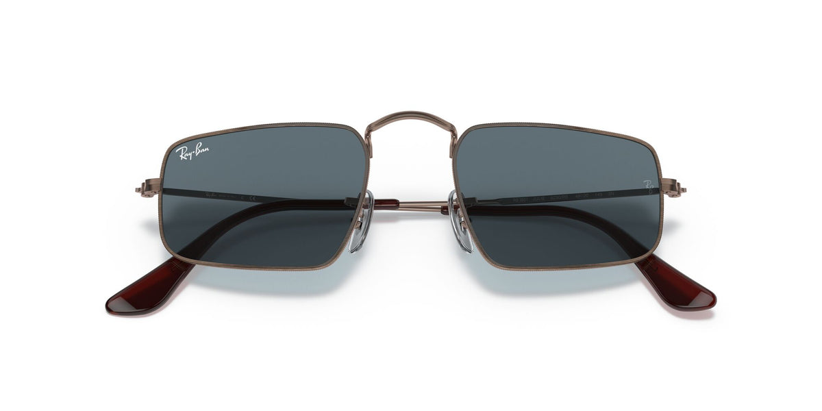 Ray-Ban Julie 0RB3957 9230R5 49 Antique Copper/ Blue 49 / Crystal / Metal / Metal