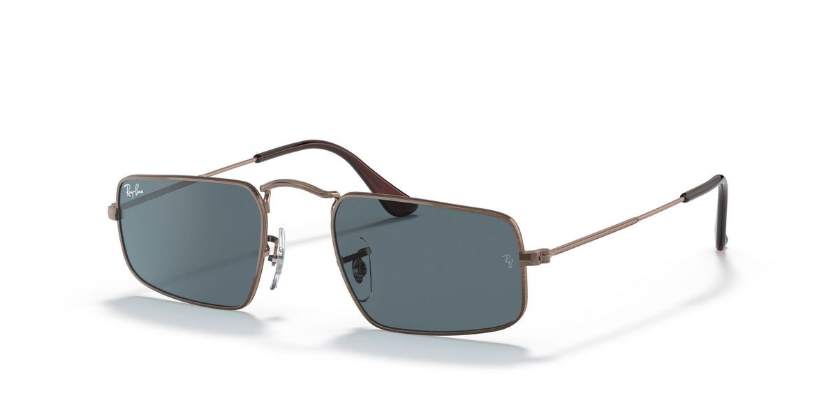 Ray-Ban Julie 0RB3957 9230R5 49 Antique Copper/ Blue 49 / Crystal / Metal / Metal
