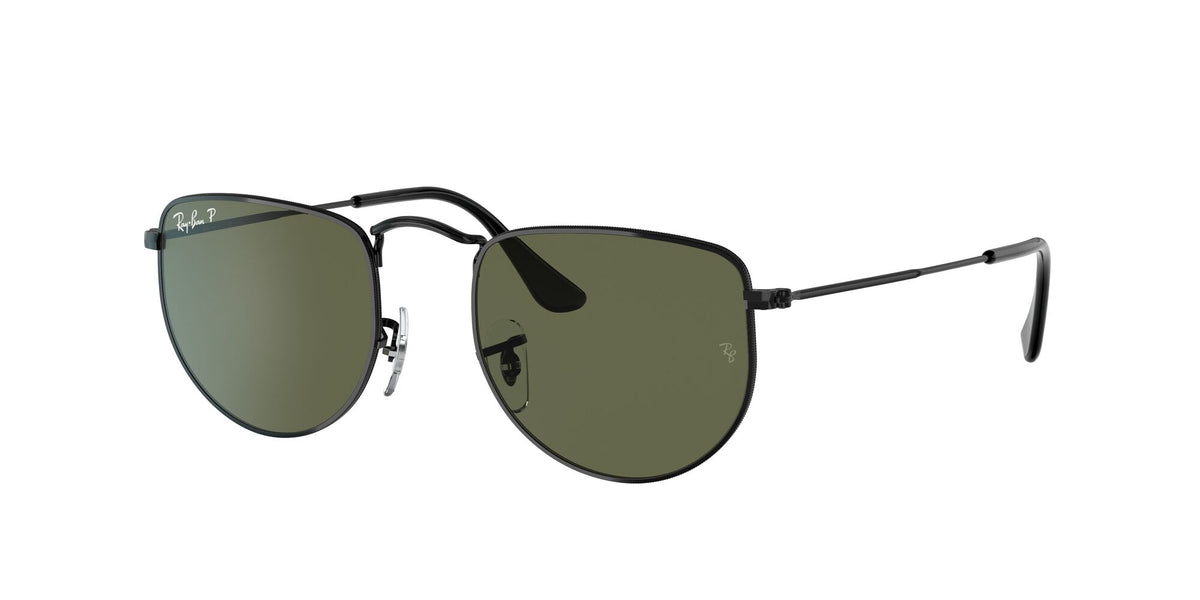 Ray-Ban Elon 0RB3958 002/58 47 Black/ Green 47 / Crystal / Metal / Metal