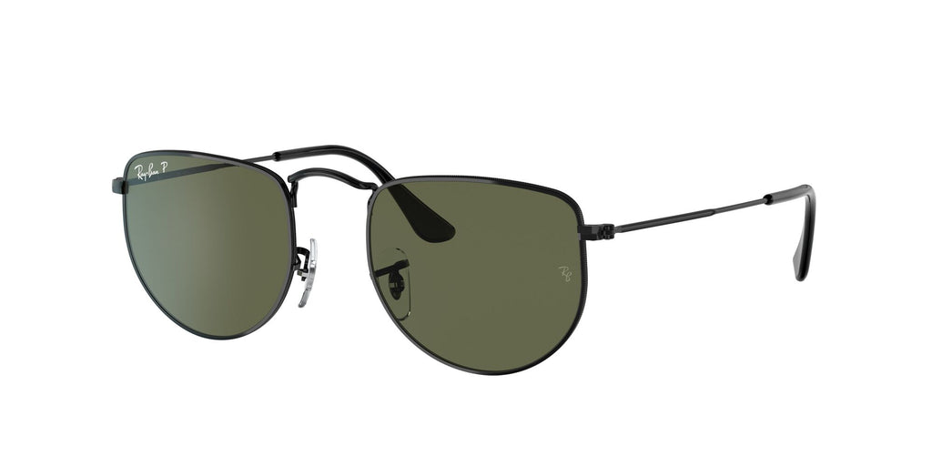Ray-Ban Elon 0RB3958 002/58 47 Black/ Green 47 / Crystal / Metal / Metal