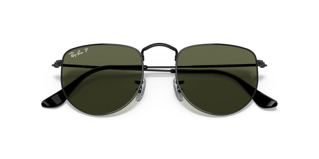 Ray-Ban Elon 0RB3958 002/58 47 Black/ Green 47 / Crystal / Metal / Metal