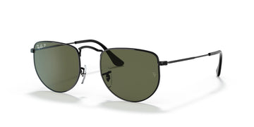 Ray-Ban Elon 0RB3958 002/58 47 Black/ Green 47 / Crystal / Metal / Metal