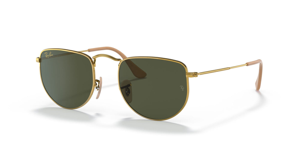 Ray-Ban Elon 0RB3958 919631 47 Gold/ Green 47 / Crystal / Metal / Metal