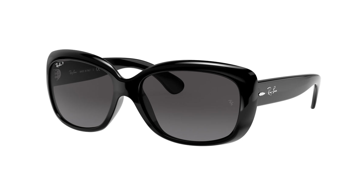 Ray-Ban Jackie Ohh 0RB4101 601/T3 58 Black/ Grey 58 / Polycarbonate / Nylon / Nylon