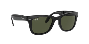 Ray-Ban Folding Wayfarer 0RB4105 601 50 Black/ Green